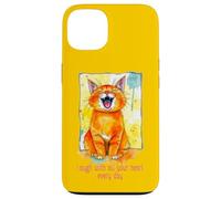 Cute Cat - Ríe con todo tu corazón todos los días 1 - Fan Fun Carcasa para iPhone 13