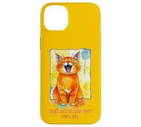 Cute Cat - Ríe con todo tu corazón todos los días 1 - Fan Fun Carcasa para iPhone 14 Plus