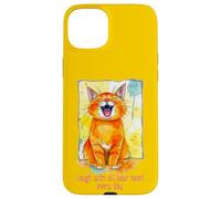 Cute Cat - Ríe con todo tu corazón todos los días 1 - Fan Fun Carcasa para iPhone 15 Plus