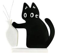 Cute Cat Whisker Holder - Magnetic Fridge Ornament, Paper Display with Secure Grip, Note Organizing, Fridge Magnet, Desk Accessory for Keeping Important Reminders Visible Daily