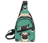 Cute Cats (1) Mochila cruzada en el pecho para mujeres y hombres, Multicolor 04, 11.8x7x1.5in/30x18x4cm