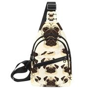 Cute Cats (1) Mochila cruzada en el pecho para mujeres y hombres, Multicolor 07, 11.8x7x1.5in/30x18x4cm