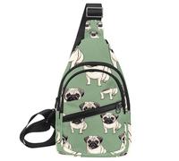 Cute Cats (1) Mochila cruzada en el pecho para mujeres y hombres, Multicolor 19, 11.8x7x1.5in/30x18x4cm