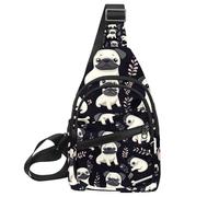 Cute Cats (1) Mochila cruzada en el pecho para mujeres y hombres, Multicolor 20, 11.8x7x1.5in/30x18x4cm