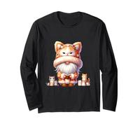 Cute Cats And Books Cat Grandpa Gnome Graphic For Book Lover Manga Larga