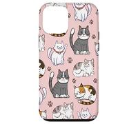 Cute Cats & Claws Pattern for Kittyie and Pet Owners Carcasa para iPhone 12 Mini