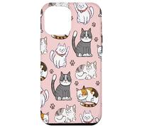 Cute Cats & Claws Pattern for Kittyie and Pet Owners Carcasa para iPhone 12 Pro MAX