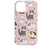 Cute Cats & Claws Pattern for Kittyie and Pet Owners Carcasa para iPhone 14