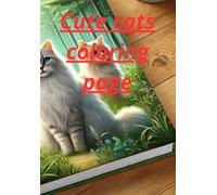 Cute cats coloring page: Color the cats
