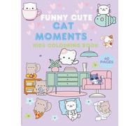 Cute Cats Colouring Book for Kids: 40 Adorable Cat-Themed Pages for Fun and Creativity | Perfect Gift for Boys & Girls