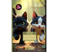 Cute Cats Notebook: 100 lined pages | journal for writing | 6x9in | I love Cats Cover Design |