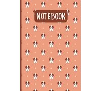 Cute Cavalier King Charles Spaniel Notebook: Adorable Cavalier King Charles Lined Journal | 6" x 9" 120 Pages | Perfect for Girls, Students, and Dog Lovers