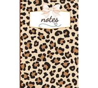 Cute Cheetah Print Notes Notebook: Stylish Leopard Pattern Journal for Teen Girls, School, Planning, and Everyday Notes