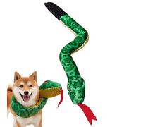 Cute Chew Toy for Dogs, Bite-Resistant Plush Animal Toy for Dogs, Interactive Squeaky Dog Toy, Large & Small Dog Chew Toy, Plush Toy for Dog Play, Dog Chew Toy with Sound Effect, Plush Chew Snake Toy