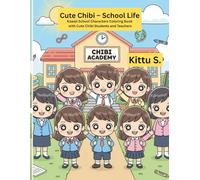 Cute Chibi - School Life: Kawaii School Characters Coloring Book with Students and Teachers (Cute Chibi Cozy Coloring Book)