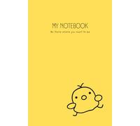 Cute chicken Aesthetic Notebook: 6x9 Lined Journal for School & Students: 120 Pages of Bright White Paper for Notes, Journaling, and Daily Planning (The Little Friends series)