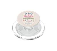 Cute Christian CNA Enfermera Asistente Fe Oración PopSockets PopGrip para MagSafe