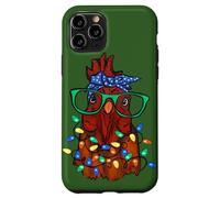 Cute Christmas Chicken Graphic For Women Crazy Chicken Lady Carcasa para iPhone 11 Pro