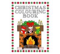 Cute Christmas Coloring Book: Adorable Holiday Fun with Santa, Elves, Reindeer, and Festive Scenes for Kids: 30 Easy-to-Color Pages Featuring Elves, ... Stocking Stuffer or Family Activity Book