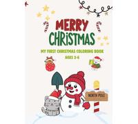 Cute Christmas Coloring Book for Kids Ages 2-6: Holiday Coloring Fun with Santa, Elves, Gnomes & Winter Friends | Toddler & Preschool Activity Book