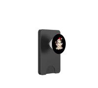 Cute Christmas Ghost Kawaii Santa Candy Cane Funny Xmas PopSockets PopWallet para MagSafe