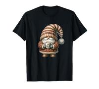 Cute Christmas GNOME For Women with Pumpkin Spice Latte Camiseta