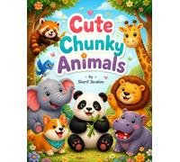 Cute Chunky Animals: Bold & Easy Coloring Book for Kids Ages 2-8 | Adorable Kawaii Animals with Thick Lines, Simple Designs & Big Easy-to-Color Pages