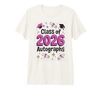 Cute Class of 2026 Last Day School Lote Autógrafo Firma Camiseta Premium