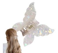 Cute Claw Clips - Butterfly Women's Fixed Long Hair Claw Clip, Butterfly Claw Clip, Butterfly Design Hair Styling Tool For Night Out, Daily Use, And Dating