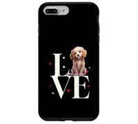 Cute Cockapoo Doodle Love Hearts Valentine's Day Dog Lover Carcasa para iPhone 7 Plus/8 Plus