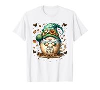 Cute Coffee Must Haves For GNOME Lovers More Coffee Saying Camiseta