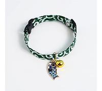 Cute Collar for Cats Pets Breakaway with Bell Cats Collar Adjustable Pet Safety Kitten Collar for Cats Puppy Dogs (Color 1)