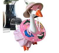Cute Colorful Apparel, Desk Goose Outfits, 2 cm Decorative Clothes with Bright Fabric, Miniature Fashion Set with Easy Fit, Accessory Storage Supplies for Yard Home Classroom Wedding and Birthday Use