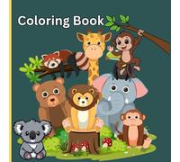 Cute Coloring Books for Kids: Educational Coloring Pages for Children Ages 3-7