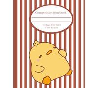 Cute Composition Notebook: Chicken, Wide Ruled, 7.50in x 9.25in, 110 pages