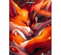 Cute Composition Notebook | Cuddly Animals 3D Art | College Ruled Notebook| Kawai Notebook for Teens and Girls | Page Number Included: 8 BY 11 Notebook