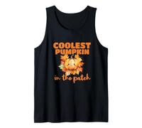 Cute Coolest Pumpkin in The Patch Halloween Thanksgiving Camiseta sin Mangas