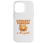 Cute Coolest Pumpkin in The Patch Halloween Thanksgiving Carcasa para iPhone 14 Pro MAX