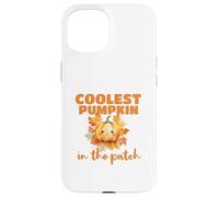 Cute Coolest Pumpkin in The Patch Halloween Thanksgiving Carcasa para iPhone 15