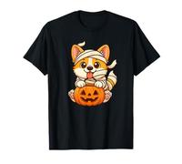 Cute Corgi Mummy Halloween Funny For Dog Lover Camiseta