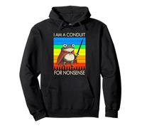 Cute Cottagecore Conduit For Nonsense Grumpy Japanese Frog Sudadera con Capucha