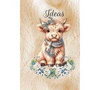 Cute Cow - An aesthetic Farm Animal Journal (Lined) - For Daily Writing, Gratitude, Making Lists and Notes: Makes a perfect gift for writers, ... enthusiasts who love cute and cozy designs
