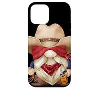 Cute Cowboy Grandpa with Western Decor For Farmer with GNOME Carcasa para iPhone 12 Mini