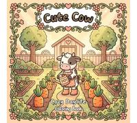 Cute Cows Cozy Daylife: A Relaxing And Adorable Coloring Book For Kids, Teens, And Adults. Discover 50 Delightful, Easy-To-Color Pages Of Charming Cow ... Fun. (Animal Cozy Daylife Coloring Book)