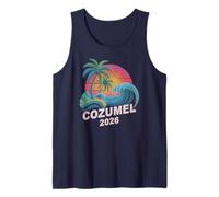 Cute Cozumel 2026 Vacay Cruise Vacation Familia Todas Las Chicas Camiseta sin Mangas