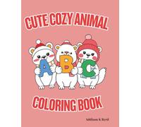 Cute Cozy Animal ABC Coloring Book