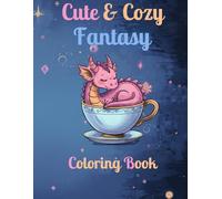 Cute & Cozy Fantasy Coloring Book
