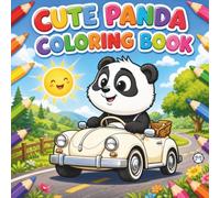 Cute Cozy Panda Bear Animal Coloring Book Gift for Adults Kids Boys Girls Teens: Single Sided Bold and Easy Cool Panda Bear Coloring Activity Book for ... Kawaii Panda Wildlife Lover Coloring Book