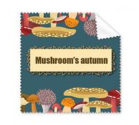 Cute Crazy Blue Mushroom ilustración gafas paño de limpieza paño móvil limpiador de pantalla 5 unidades regalo