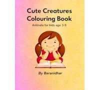Cute creatures colouring book